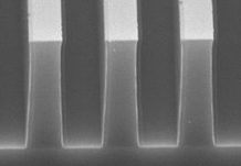 KL 6008 Positive Photo Resist Boradband exposure 3 micron lines at film thickness 11 micron